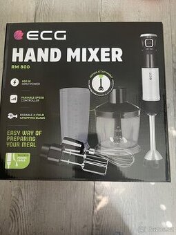 Prodám nový mixér ECG RM 800