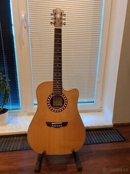 Prodám elektroakustickou kytaru Harley Benton Custom Line CL