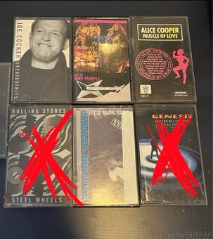 Deep purple/Alice cooper/Genesis/Joe Cocker/Nohavica