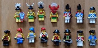 Lego figurky 15 ks - v perfektním stavu