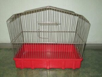 Nádherná zánovní nerezová klec