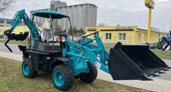 traktor bagr, nakladač, bagr s nakladačem,