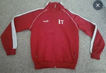 Chlapecká mikina -červená vel.164