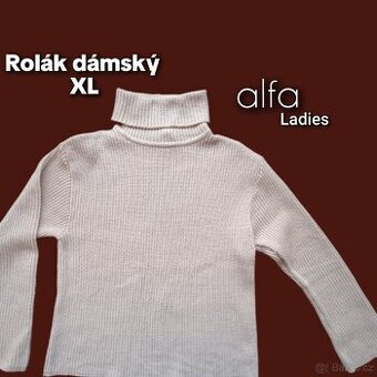 Svetr rolák dámský XL
