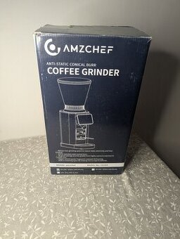 Baristický mlýnek na kávu AMZCHEF, použitý, stav velmi dobrý