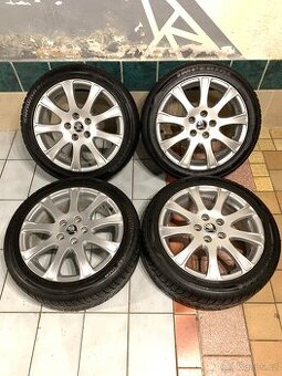 Alu kola Škoda R17 5X112 NOVÉ ZIMNÍ PNEU 225/45 R17 DOT24