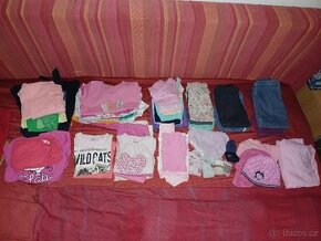 Balík oblečení holčička 3-5 let, vel. 98-104