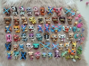 LPS sbírka různých zvířatek littlest petshop originál