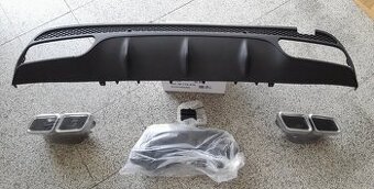 Difuzor a koncovky Mercedes Benz C W205 - nový, super cena