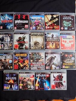 Hry na PS3-PlayStation 3 posílám i zásilkovnou-balíkovnou2.