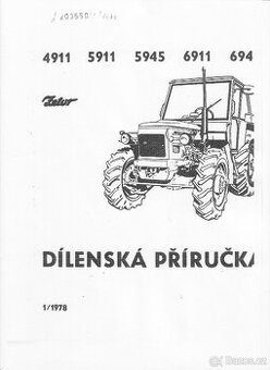 dílenská příručka Zetor