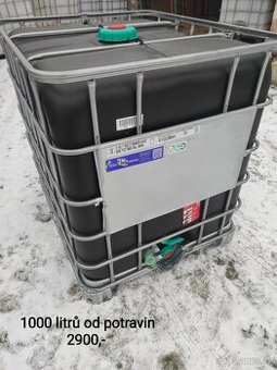Ibc kontejner černý