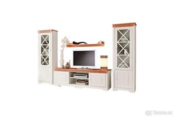 Obývací stěna Lisa KOMPLET masiv NOVÁ 2. jakost