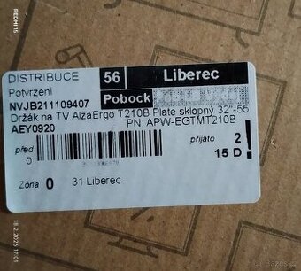 Držák sklopný na TV