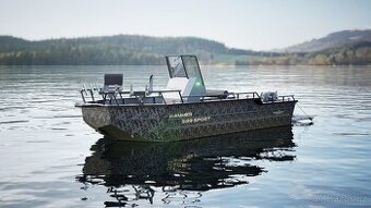 Hliníková rybářská loď bez kabiny, HAMMER 599 Sport, nová