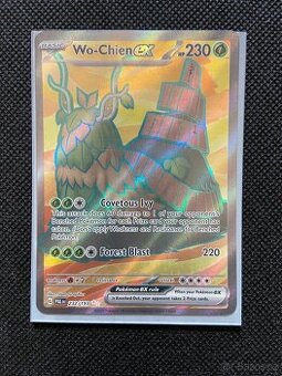 Pokémon karta Wo-Chien ex 232/193 – full art