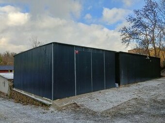 Pronájem ocelové garáže 6x6m