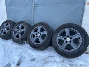 Alu kola RC design R16 5x112 + letní pneu 215/60/16