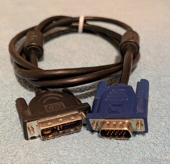 Kabel DVI na VGA (DVI-A male - VGA male)