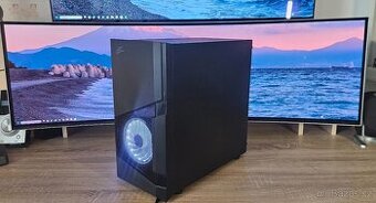 Malé herní PC s RGB RTX3060ti/5500/B450/16GB/750W/W11-záruka