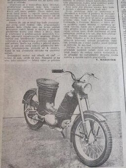 Jawa 50 pionýr pařez