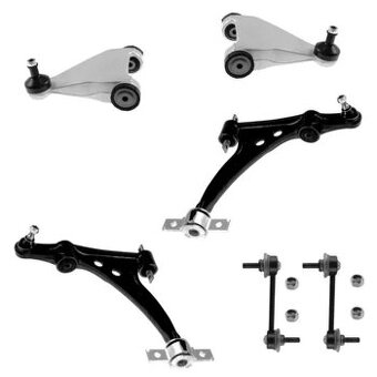 Náprava,Ramena 6 díl.set předních ramen Něm.Alfa romeo 166