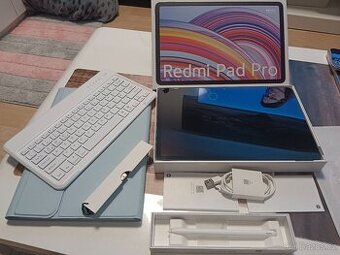 Xiaomi Redmi Pad Pro 8/256GB Modrý-Kompletní set v TOP stavu