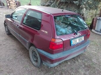 VW Golf mk3 - doklady, štítky, RZ. - 1