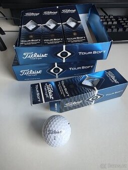 2 nové sady Titleist golfových míčků