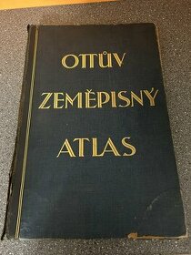 Ottův zeměpisný atlas r. 1924 - 1