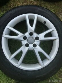 Alu kola 18” 5x112 Audi a zimní pneu 235/55/R18