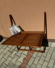 Skládací balkónový stolek