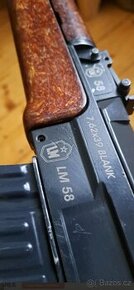 Koupím expanzní samopal LM58 BLANK