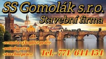 Nákladní doprava s hydraul.rukou, Stavební a Zemní prác