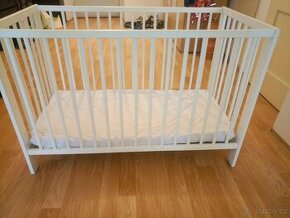 GULLIVER Dětská postýlka IKEA, bílá