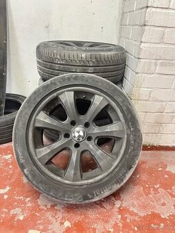 Alu kola r17 225/50 letní pneu Continental