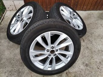 Prodám letní sadu alu kol 17" na Škoda Kamiq - 1