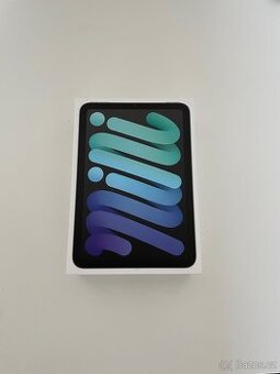 iPad mini 6 64 GB Wi-Fi – jako nový + stylus FIXED + obal