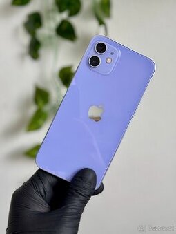 iPhone 12 64GB fialový - 100% baterie