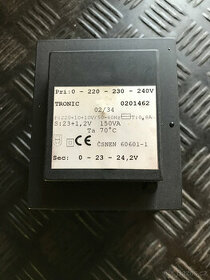Bezpečnostní oddělovací transformátor TRONIC 24V/150VA - 1