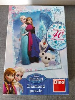 Puzzle Ledové království DINO -200 dílků – JAKO NOVÉ - 1