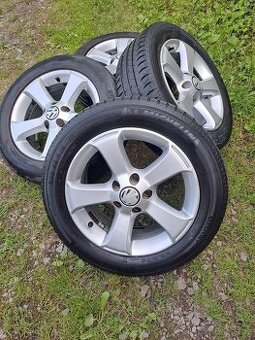 Alu kola 5x112 originál VW 205/55 R16