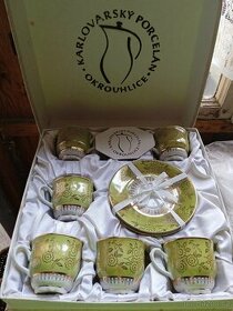Kávová/čajová souprava - český porcelán