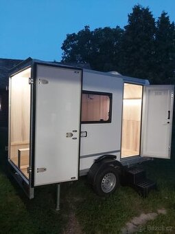 Multifunkční nezávislý karavan, přívěs.