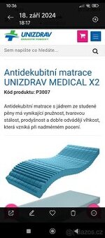 Antidekubitní matrace