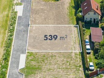 Prodej stavebního pozemku 539 m², Roudné - České Budějovice - 1