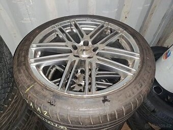 Alu kola 19" Audi A6 a podobně 5x112 mm Pneu 255/40 R19 na