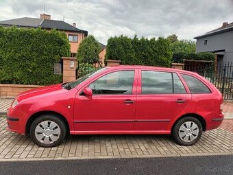 Škoda Fabia 1,4, 74 kW combi červená