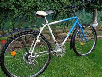 starší pánské kolo zn. Olpran s přehazovačkou Shimano