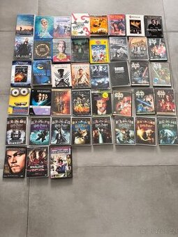 70 ks DVD / Blue ray filmů